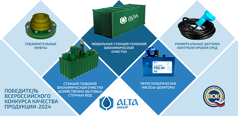 Альта Групп – победитель Всероссийского конкурса качества продукции-2024